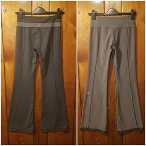 Lululemon Herringbone Print REVERSIBLE Yoga Pants
